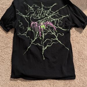Nike SB Black And Green Spider Glow Black T-Shirt